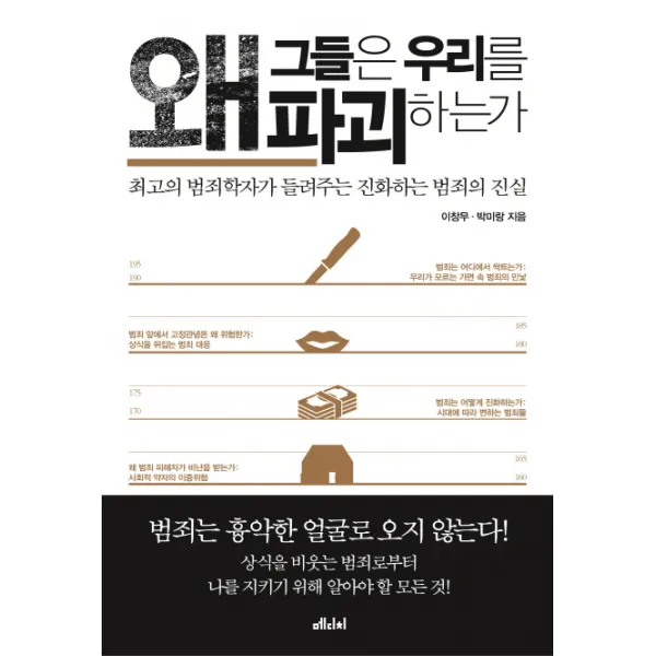 왜 그들은 우리를 파괴하는가:최고의 범죄학자가 들려주는 진화하는 범죄의 진실, 메디치미디어