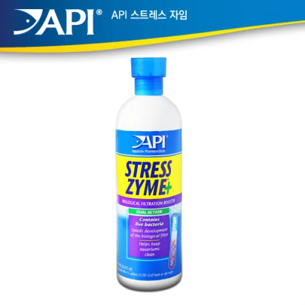 API 스트레스 자임 -1oz(30ml)-암모니아 유기물분해 박테리아제, 1개, 30ml