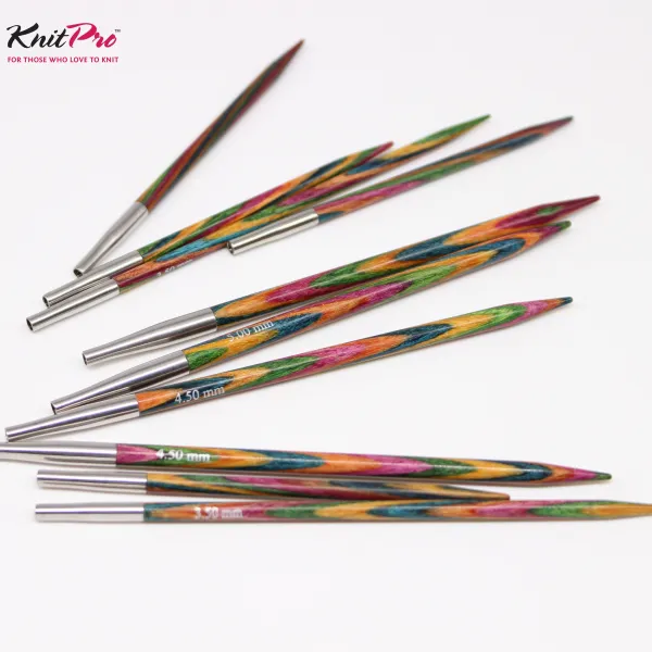 뜨개질도구 축하의 말에 목 스웨터 KNITPRO 가철 고리 바늘과 헤드 꼬지 짜다 2656444006, 3.0 -6.0 아홉 번 지급하다 바