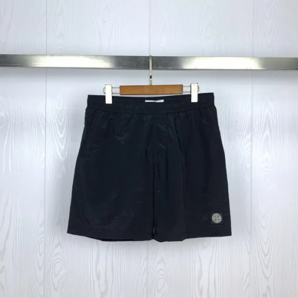 돌섬 st 캐주얼 데일리 심플 반바지 팬츠 4색상, 검은