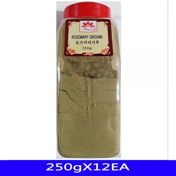 천연 향신료 로즈마분 음식재료 은진식품 250gX12EA hsjx, 1개