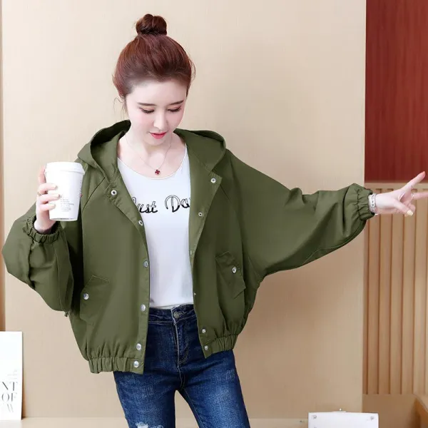 빅피플 점퍼qwq71 롱 트렌치코트 코트 숏