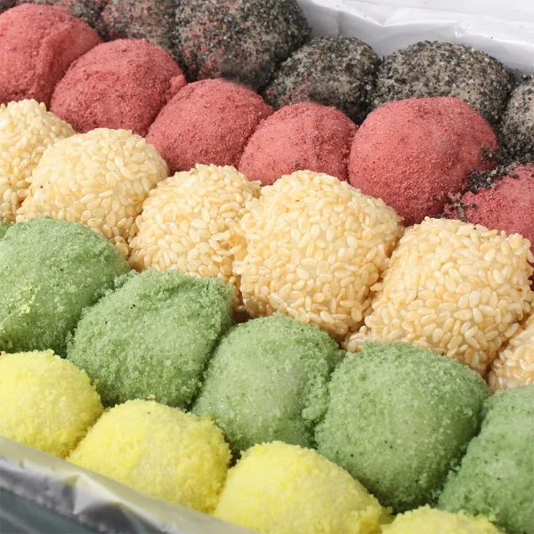 벅스웨이 오색경단 1kg(아이스박스), 1kg, 1개