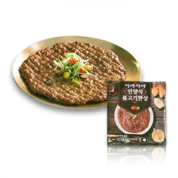 TV홈쇼핑 이마시야 언양식 불고기 한상 6봉/12봉 180g, 6봉