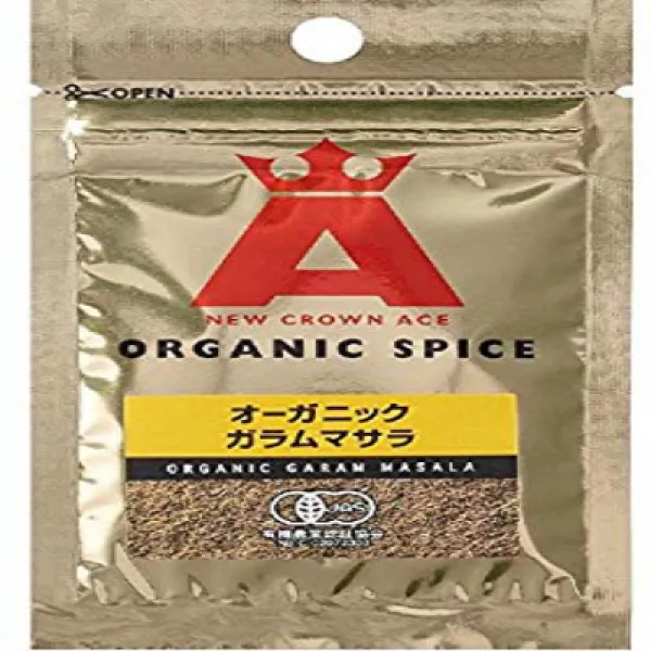 ハウス ニュークラウンエースオーガニツクガラムマサラ 8g×5個 하우스 뉴 크라운 에이스 오우거 니쯔쿠 가람 마살라 8g × 5 개, 1
