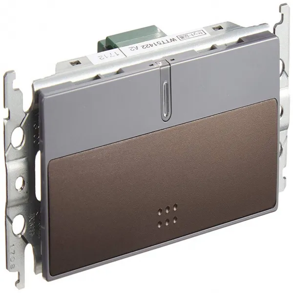 【受注生産品】Panasonic グレーシアシリーズ ラウンド埋込パイロット・ほたるスイッチC ダークブラウン WTT51422A2 【수주 생산품] Panasonic 그레이 시아 시리즈 라운드, 1