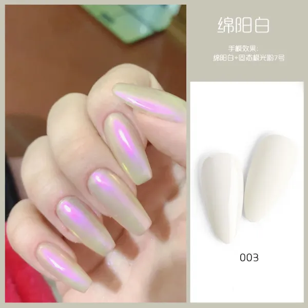 글로리샵 네일아트 땟국 개인 피부색 젤라틴 누드 스킨 얼음 투명 풀 지구 씨리얼젤 보여 화이트, 면양 화이트 03