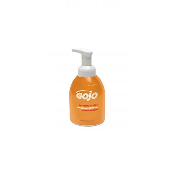 GOJO Luxury Foam Antibacterial Handwash Fresh Fruit Fragrance 18 fl oz Hand Soap Counter Top Pump, 535ml, 4개