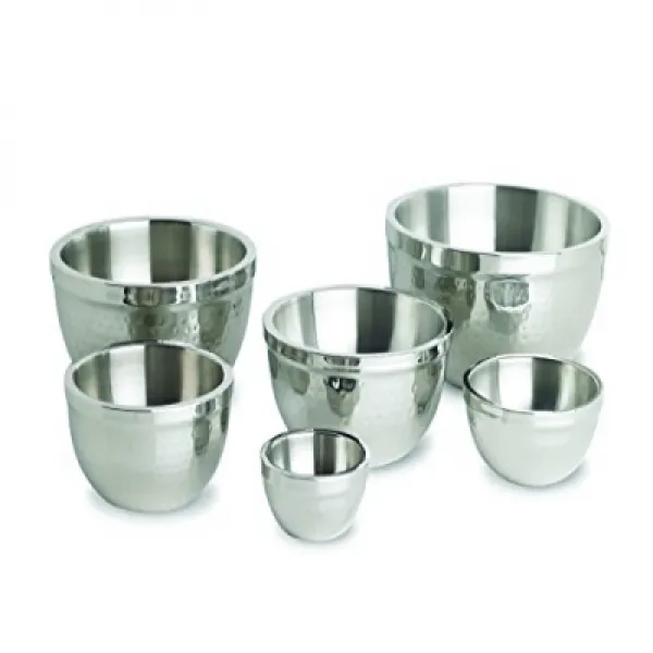 Artisan Insulated Double-Wall Stainless Steel Serving Bowl 14-Ounce Capacity 숙련공 이중 벽 스테인리스 서빙 보울, 1