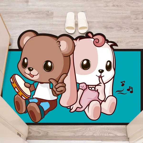 흡수 발매트 1499# 에일리언 캐릭터 출입문 실내화장실 욕실 미끄럼 방지 도어호적 뉴타임즈 Z, 친 구 를 사귀다
