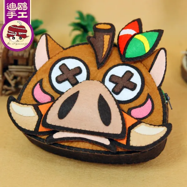 면함 커팅 멧돼지 핸드백 토트백 미 열 다시 뚫고 들어간다 핸드메이드 퀼트 Diy 재료 가방