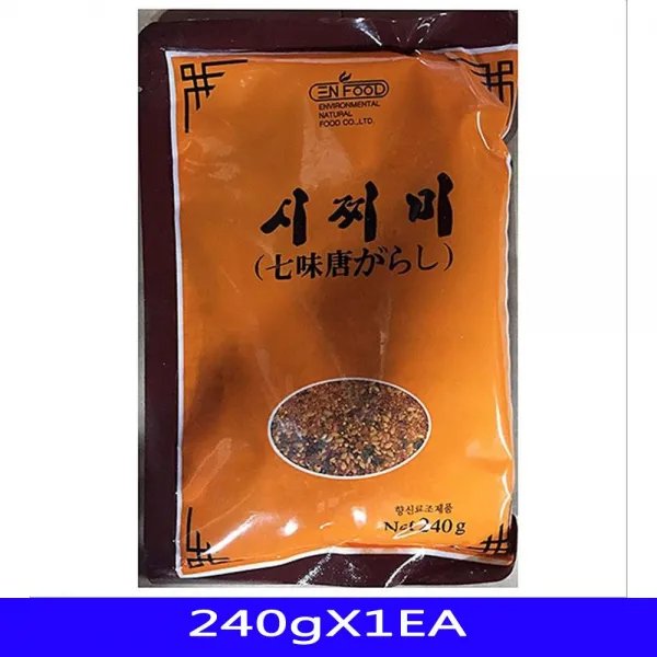 시치미 향신료 조제품 일본식자재 이엔 240gX1EA, 1