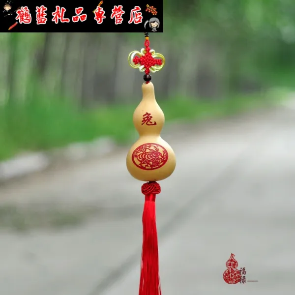 숏 아시아허리 장신구 종이오림 십이 12 띠 페인팅 낙화 공예 자동차 모빌 묘토