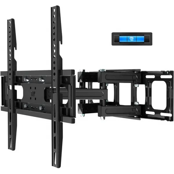 BLUE STONE TV 마운트, TV 벽 마운트 회전 및 틸트 풀 모션, 대부분의 32-70인치 54.9kg(120파운드) 평면 곡선 스크린, 높이 설정, 관절형 벽 마운트 TV, 단일상품