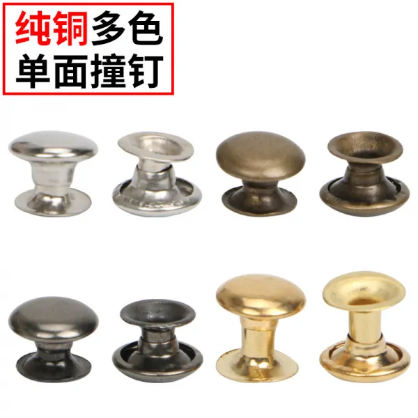 순동질 평면 자모 모자 못을 박다 스터드 두드리다 누르기 때리다 단추 장착 DIY 도구 룩 주문함 장식 소모품