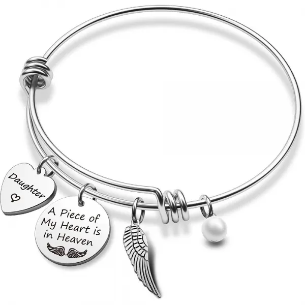 Eigso 엄마 아빠 할머니 할아버지의 감소를 천국 손실 기념 보석 동정심 선물의 기념 팔 Piece Daughter Br