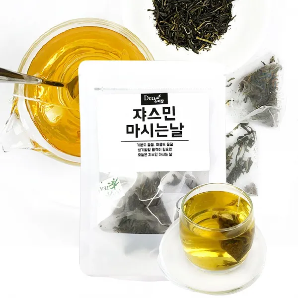 데오슈퍼팜 쟈스민 티백차 허브차, 50입