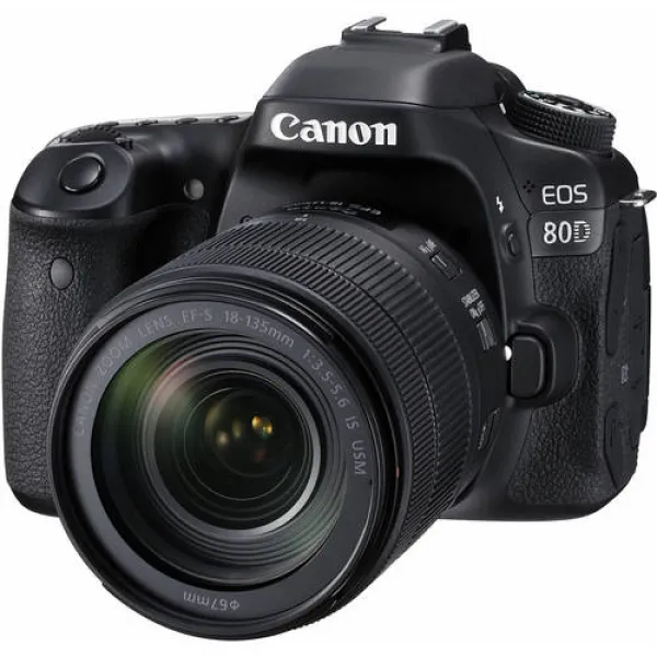 Canon EOS 80D DSLR Camera with 18-135mm Lens, 상세내용참조