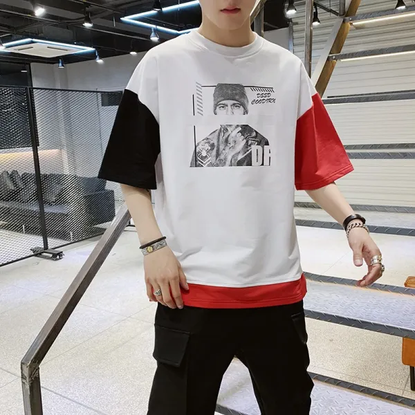 도깨비몰 남녀 7부 티셔츠 캐쥬얼 데일리 이너티 만찢남