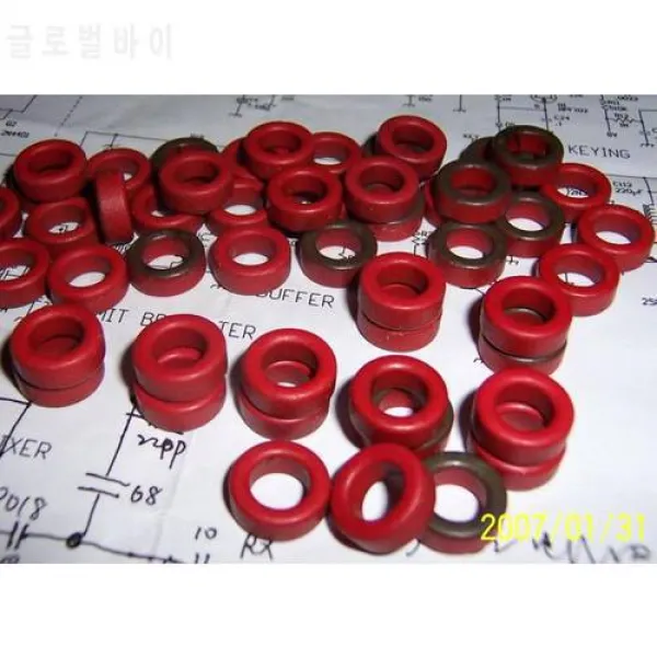 NWE 10pcs T50-2 MICROMETALS TOROID HF QRP 인덕터 NWE 10pcs T50-2 MIC, 상세내용참조