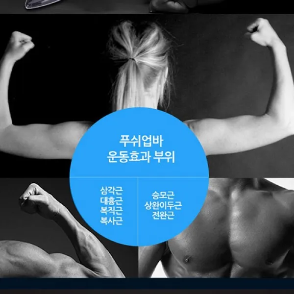 조은마켓 런웨이브 스피드푸쉬업바 팔굽혀펴기 헬스용품