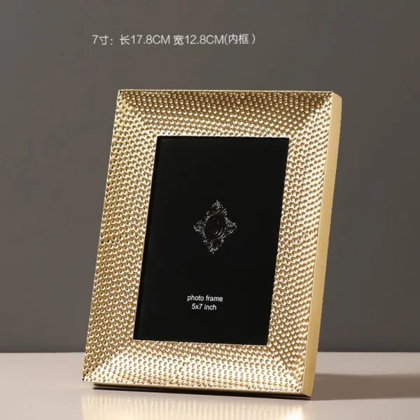 액자 PUMS 신혼부부선물 골드 프레임액자, B.7인치