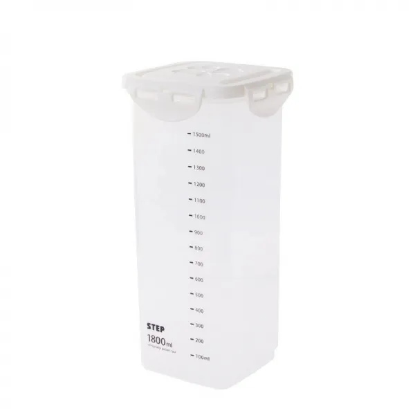 견과 케이스 565# 건과수 수납함 분격커버 밀폐방습캔디함 모던 심플 건과반 간식함 다소미얼 Z, 1800ML