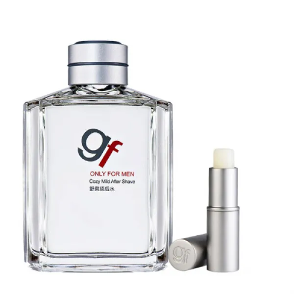 고프 (gf) 슈렁큰 애프터 서비스 120g 면도 후 보습 남성 토너+남성 멀티 효과 방어 립스틱 3.5g 남성 립밤(7689), 1개, 0ml
