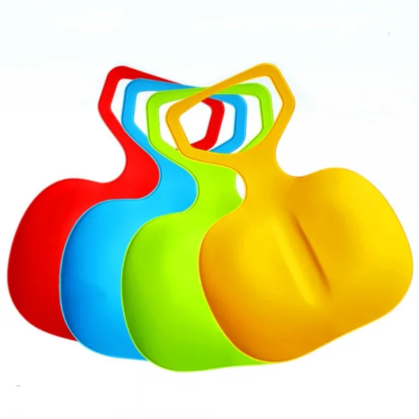 겨울 눈 총싸움 눈덩이 던지는 장난감총 눈총 새총 스폰지 공 소프트볼 슬라이스 48*35cm 컬러 랜덤