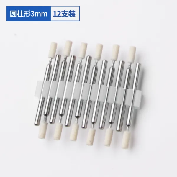 난산 맷돌질함 3MM 손잡이 라거울 금속 옥석 바퀴 전기연마 헤드, 3mm 원기둥 （12 개 ）