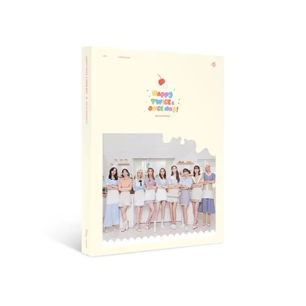 트와이스(TWICE)-[Happy TWICE & ONCE day!]AR포토북(6주년 한정판), 투명카드 4장 랜덤(선착순)