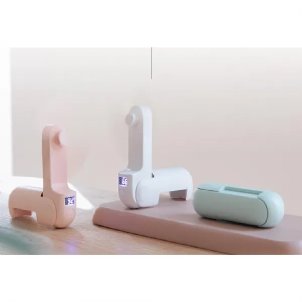 [모으다쇼핑] 핸디선풍기 포켓 보조배터리 겸용 휴대용 거치선풍기 각도조절