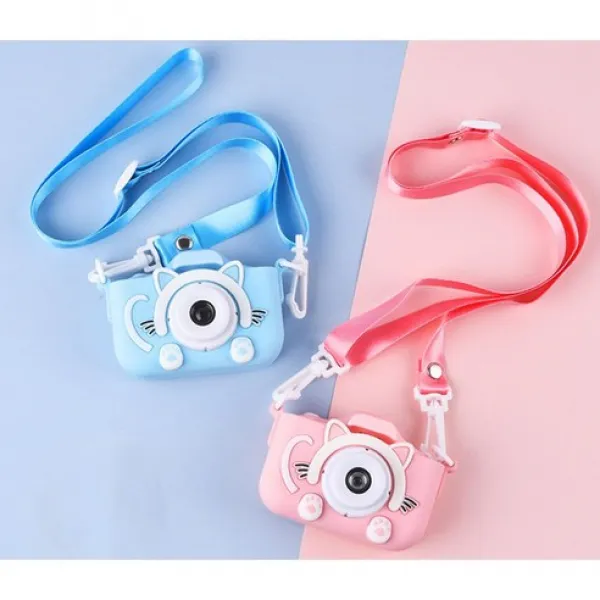 고양이 카메라 40여가지 다양한 프레임 HD급 동영상 미니게임 내장, 핑크, 32GB