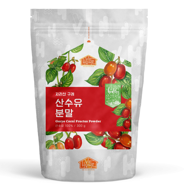 건강한우리집비옴 지리산 구례 산수유 분말 300g, 1개