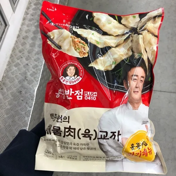 더본 홍콩반점 해물육교자 1225g, 일반포장 동절기만