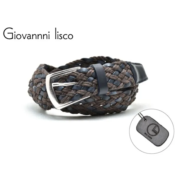 남성 가죽 밴드 브랜드 캐 주 얼 비 즈 매니저 이 태 리 giovanni lisco 코크스 반 니 잣 1204 - 2