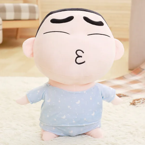 수면 애착 유리토끼인형 짱구 반려견 동물 흰둥이 크레용 Xiaoxin, Xiaoxin 잠옷 키스 + 약 20cmcm