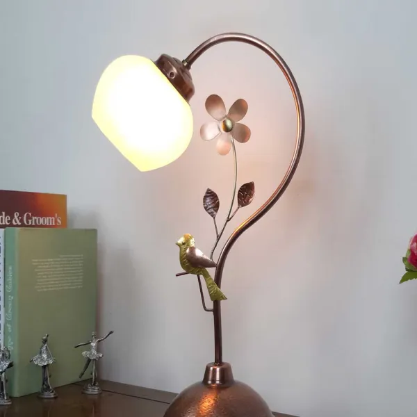 Antique interior 할미꽃새 스탠드 조명 CH1657697, 단일상품