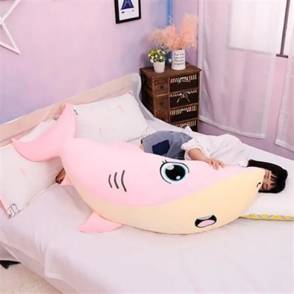 상어인형 상어 수컷 인형 돌고래 잠자기 긴 다리 쿠션 귀여운 인형 침대 속 - 000052711, 07 터무니 없는 회색