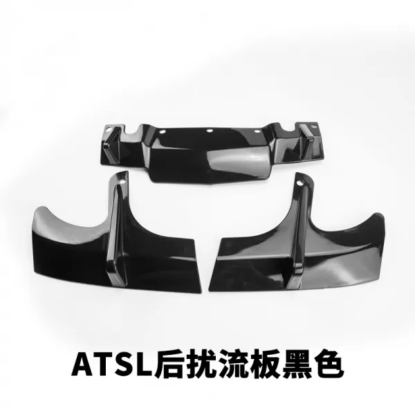 아토마트 적용 캐딜락 뒤 난기류 후에 입술을 핥다 도류판 운동 페인트 건조 포위, 리어 스포일러 블랙 ATSL 없음 페