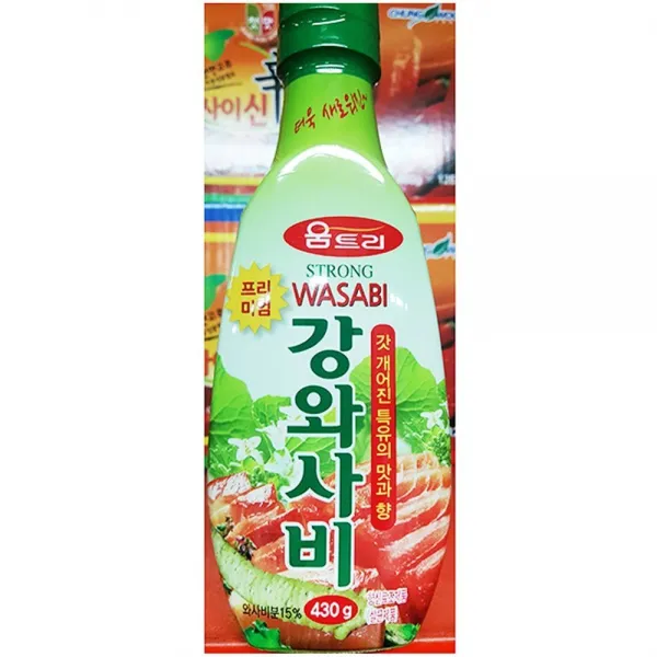 *하_얀_픽! 식자재고추냉이_식자재고추냉이업소용 식자재 재료 움트리 강와사비 튜브 410g X12 *wcc챤2485 쿠팡하얀콩 1_wwwy