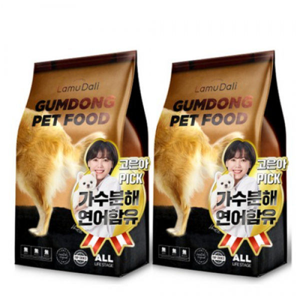 라무달리 전연령 강아지 금동사료 3p, 4kg