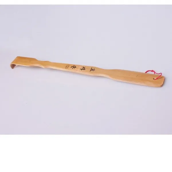 전통 다용도 활용 등긁개 휴대용 미니 대나무 효자손 오렌지 1