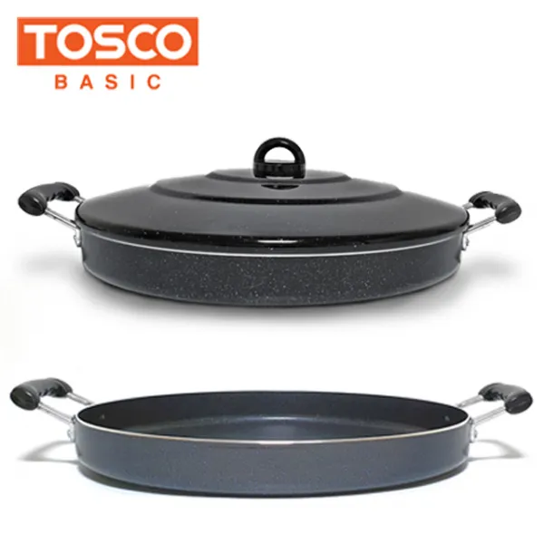 전판 코팅 닭갈비판 대형팬 구이팬 전판40cm 하부/뚜껑x 