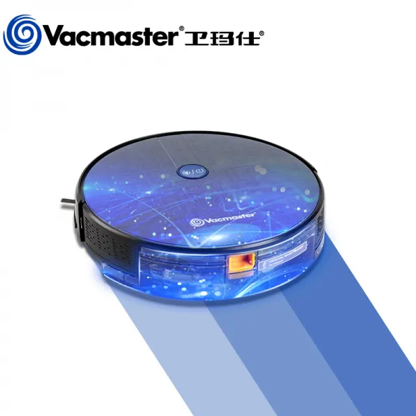 VACMASTER 기인 스마트 후덕 가정용 전자동 초슬림 쇼오미 낟알 세탁 닦기 끌다 먼지흡입, 피아노흑
