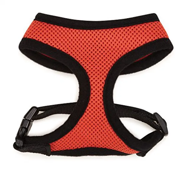 Casual Canine Mesh Dog Harness Small Orange 캐쥬얼 송곳니 메쉬 개 하네스 소형 오렌지, 1