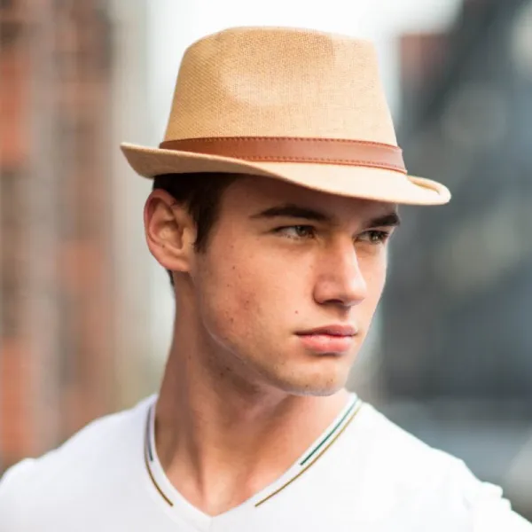 남성 페도라 중절모 수입모자 패션모자 Spla