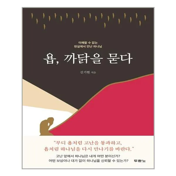 [두란노서원]욥 까닭을 묻다, 두란노서원