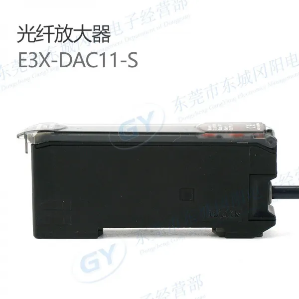 DAC콘트롤 광학섬유 확대기 대량 컬러 감화 E3X-DAC11-S화이트 발광 2극 관 420~700nm, T01-E3X-DAC11-S