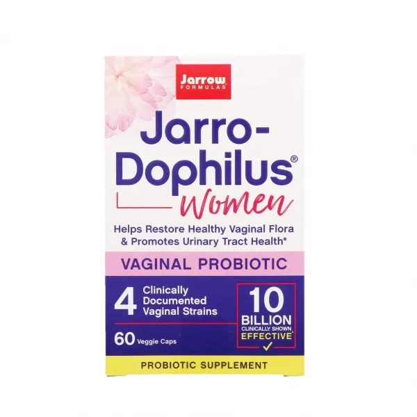 Jarrow Formulas Jarrow-Dophilus 재로우우먼펨-도필러스베지캡, 1개, 60정